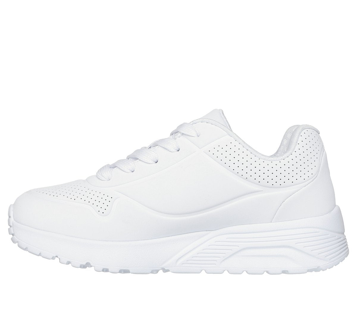 JGoldcrown: UNO Lite - Metallic Joy Kids Skechers outlet
