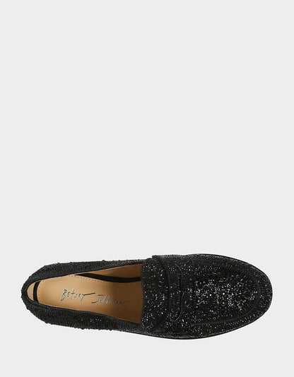 Betsey Johnson ARON BLACK Loafers