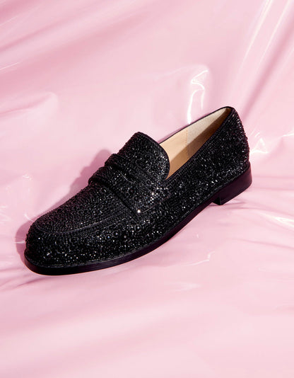 Betsey Johnson ARON BLACK Loafers