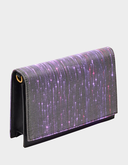 Betsey Johnson LIGHT ME UP! CONVERTIBLE BAG MULTI Women's Color Changing Light-Up Crossbody Handbag