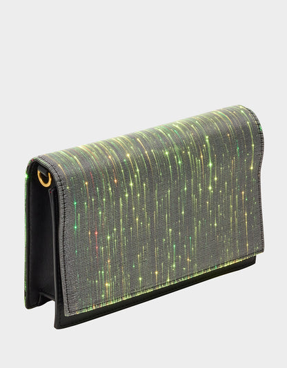 Betsey Johnson LIGHT ME UP! CONVERTIBLE BAG MULTI Women's Color Changing Light-Up Crossbody Handbag