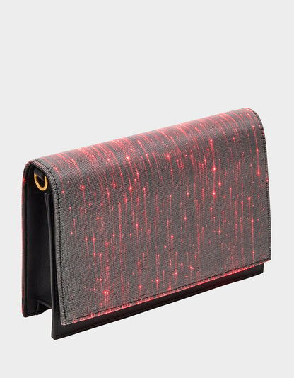 Betsey Johnson LIGHT ME UP! CONVERTIBLE BAG MULTI Women's Color Changing Light-Up Crossbody Handbag