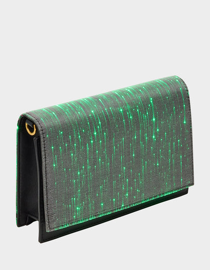 Betsey Johnson LIGHT ME UP! CONVERTIBLE BAG MULTI Women's Color Changing Light-Up Crossbody Handbag