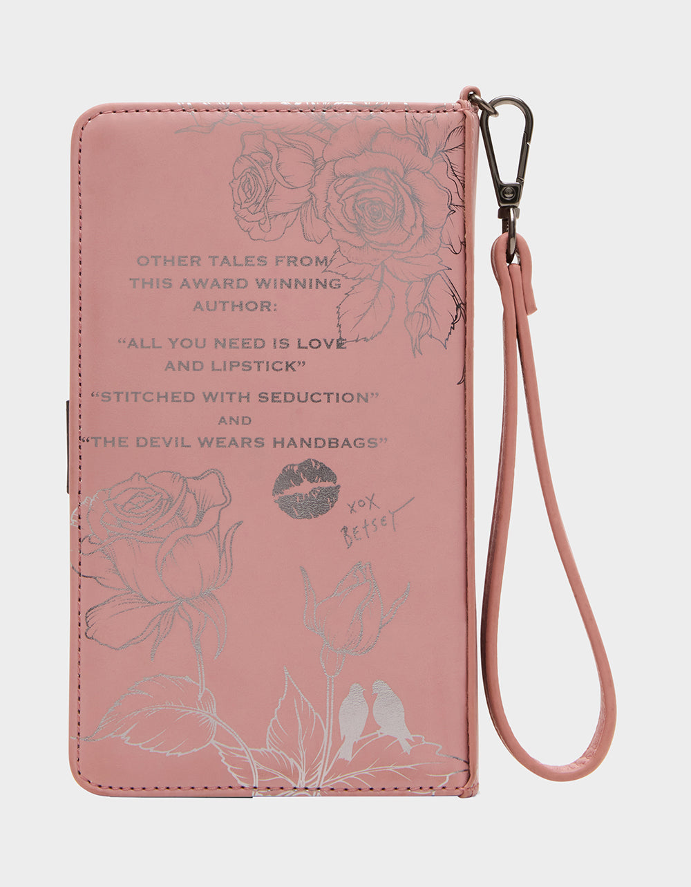 Betsey Johnson KITSCH LOVE STORIES BLUSH Women's Pink Valentine's Day Wallet