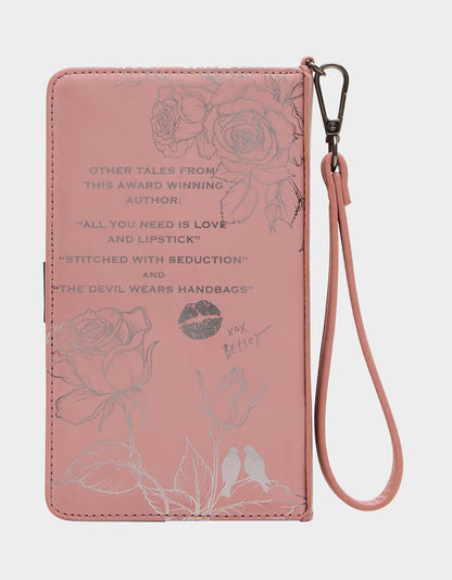 Betsey Johnson KITSCH LOVE STORIES BLUSH Women's Pink Valentine's Day Wallet