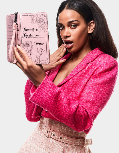 Betsey Johnson KITSCH LOVE STORIES BLUSH Women's Pink Valentine's Day Wallet