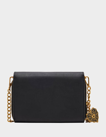 Betsey Johnson FOREVER HOME BUNDLE Women's Haunted House Halloween Crossbody, Wallet on Chain, and Wallet Set