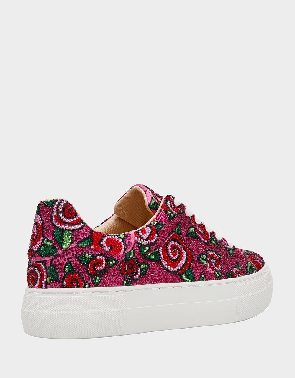 Betsey Johnson SIDNY FUCHSIA ROSE Women's Tennis Sneaker