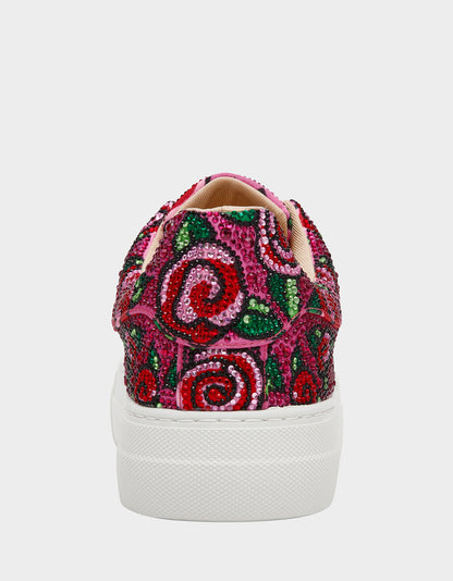 Betsey Johnson SIDNY FUCHSIA ROSE Women's Tennis Sneaker
