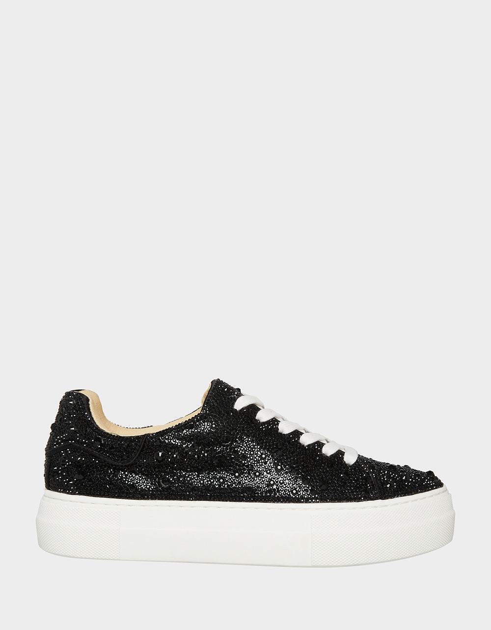 Betsey Johnson SB-SIDNY BLACK Rhinestone Sneaker