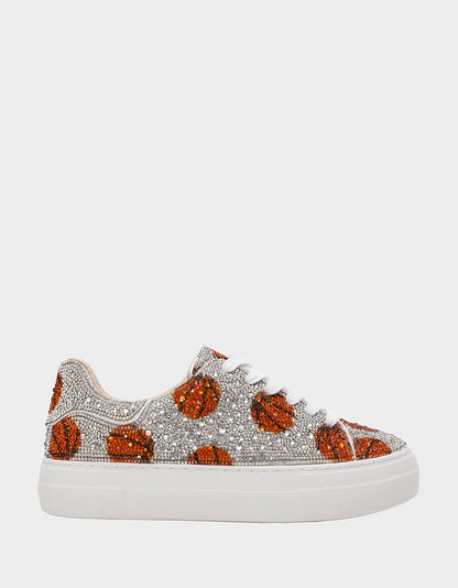 Betsey Johnson SB-SIDNY BASKETBALL Women's Rhinestone Basketball Sneaker