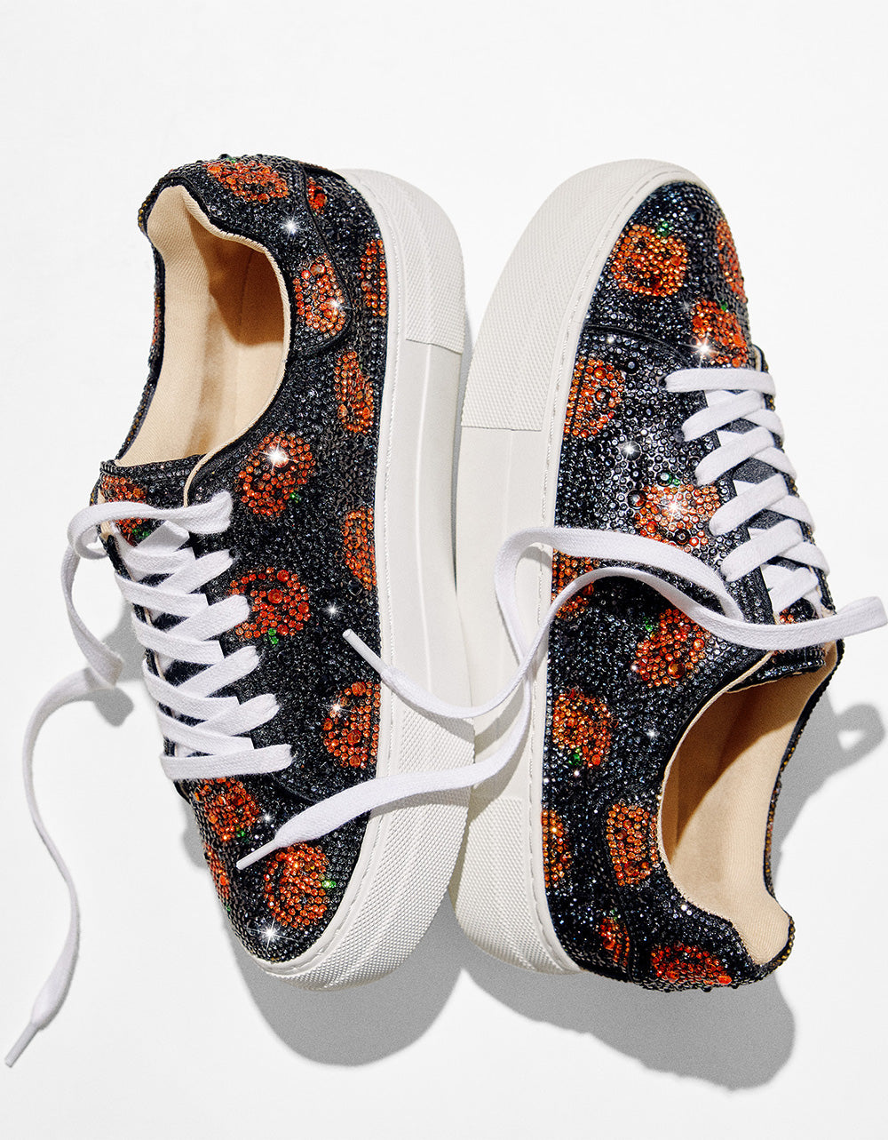Betsey Johnson SIDNY PUMPKIN Print Sneakers
