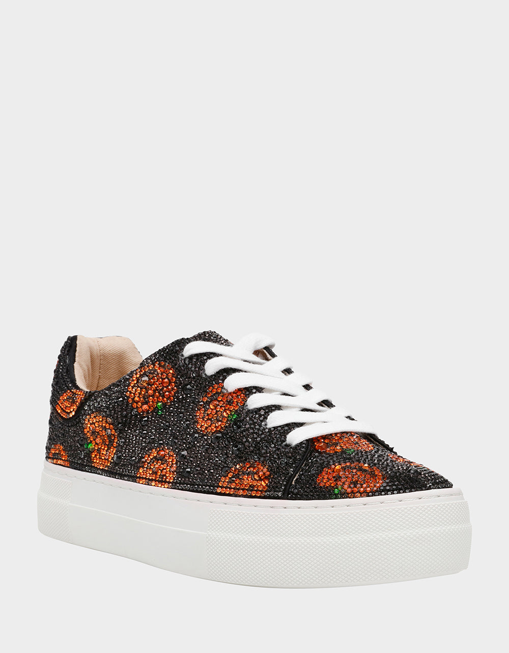 Betsey Johnson SIDNY PUMPKIN Print Sneakers