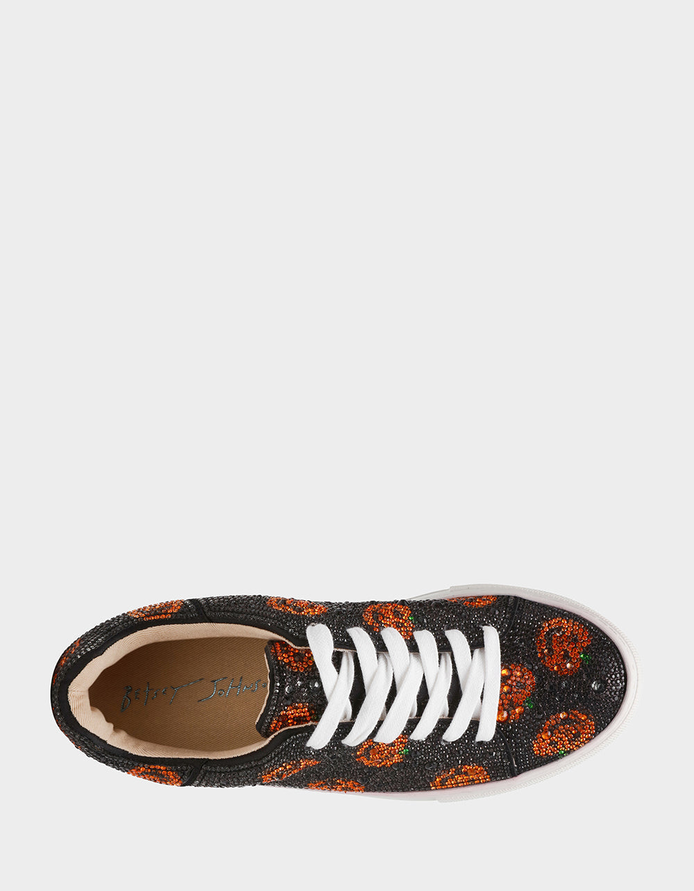 Betsey Johnson SIDNY PUMPKIN Print Sneakers