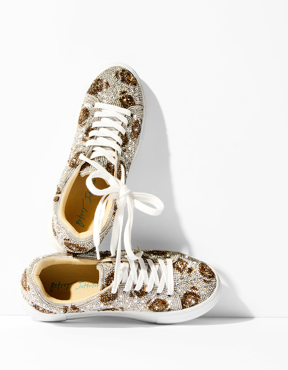 Betsey Johnson SIDNY SILVER FOOTBALL Women's Football Sneaker
