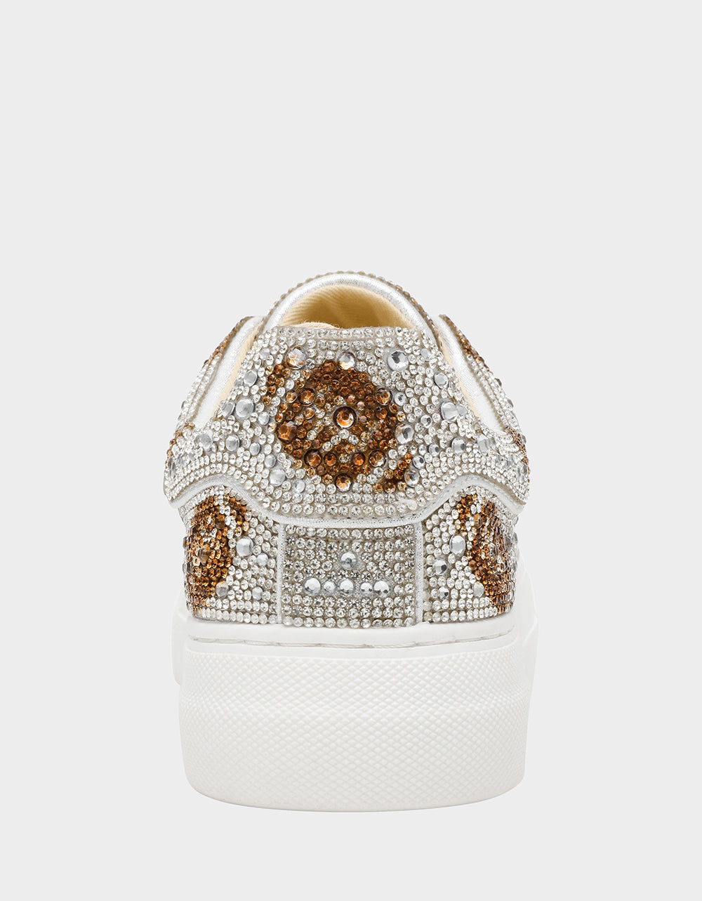 Betsey Johnson SIDNY SILVER FOOTBALL Women's Football Sneaker