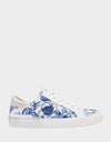 WHITE/BLUE FLORAL
