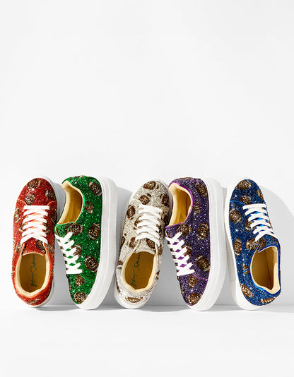 Betsey Johnson SIDNY GREEN FOOTBALL Women's Football Sneaker