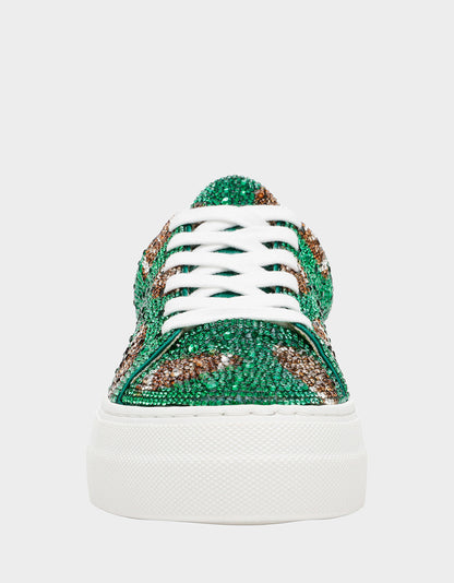 Betsey Johnson SIDNY GREEN FOOTBALL Women's Football Sneaker