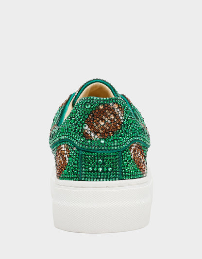 Betsey Johnson SIDNY GREEN FOOTBALL Women's Football Sneaker