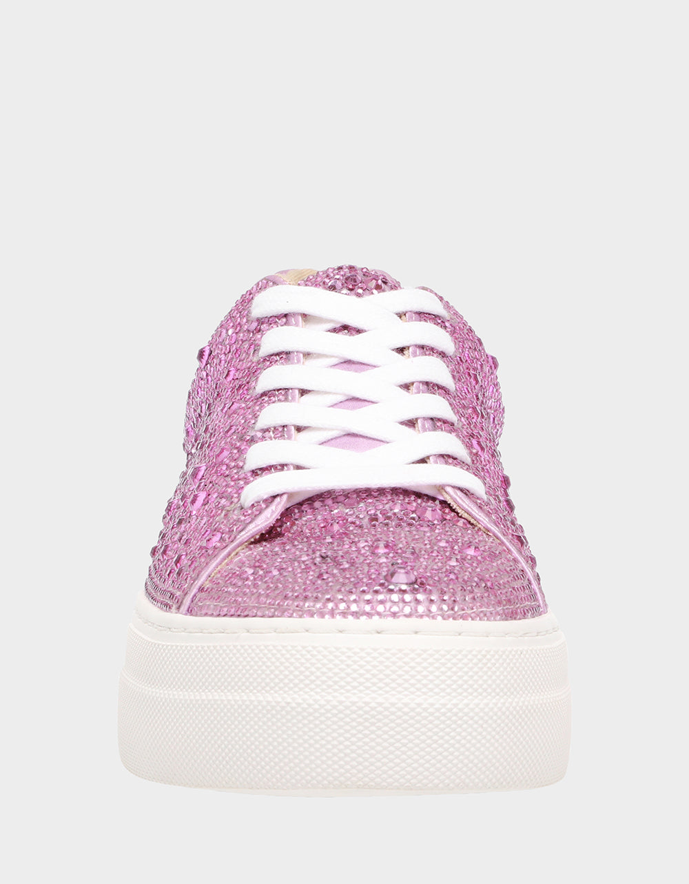 Betsey Johnson SIDNY LIGHT PINK Rhinestone Sneaker