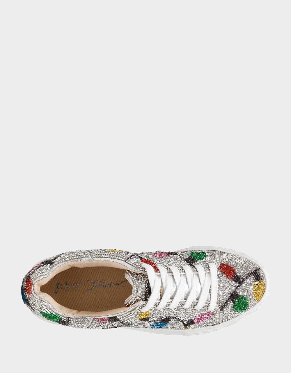 Betsey Johnson SIDNY MULTI LIGHTS Women's Christmas Lights Sneaker