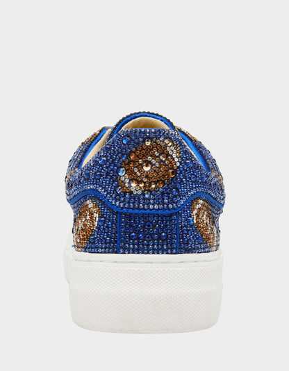 Betsey Johnson SIDNY BLUE FOOTBALL Women's Football Sneaker