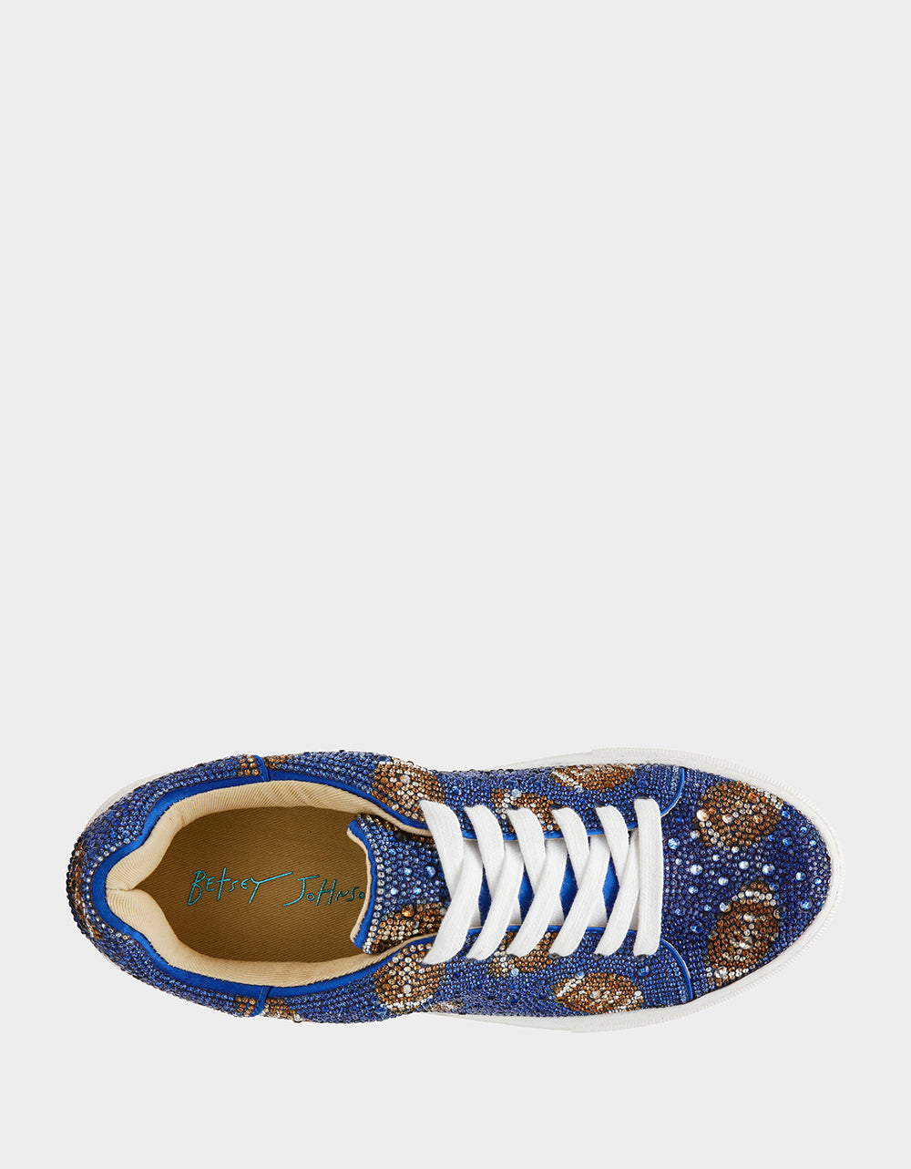 Betsey Johnson SIDNY BLUE FOOTBALL Women's Football Sneaker