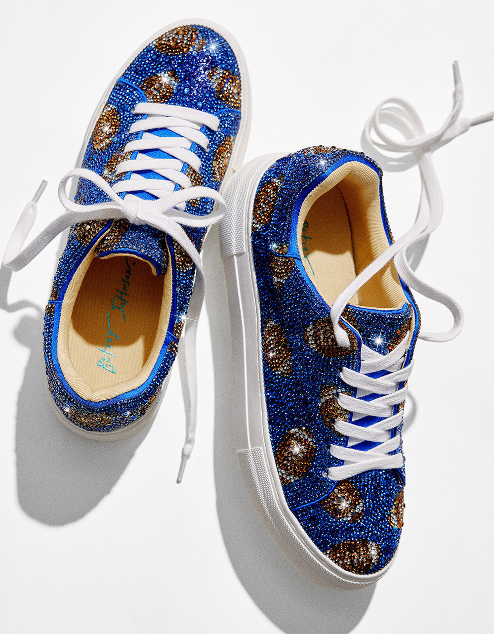 Betsey Johnson SIDNY BLUE FOOTBALL Women's Football Sneaker