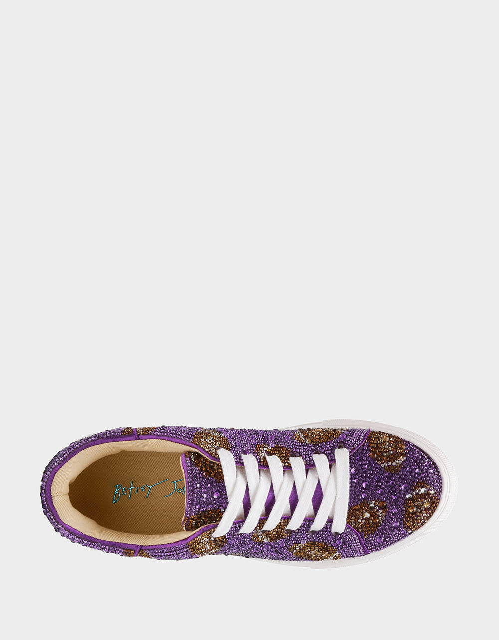 Betsey Johnson SIDNY PURPLE FOOTBALL Women's Football Sneaker