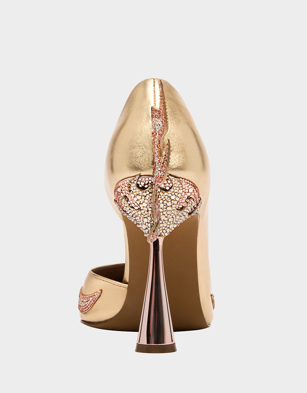 Betsey Johnson PHOENIX METAL MULTI Pointed-Toe Pump Women's Heel
