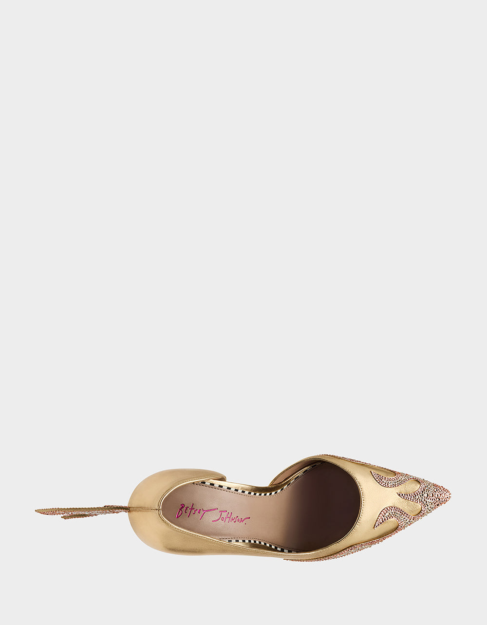 Betsey Johnson PHOENIX METAL MULTI Pointed-Toe Pump Women's Heel