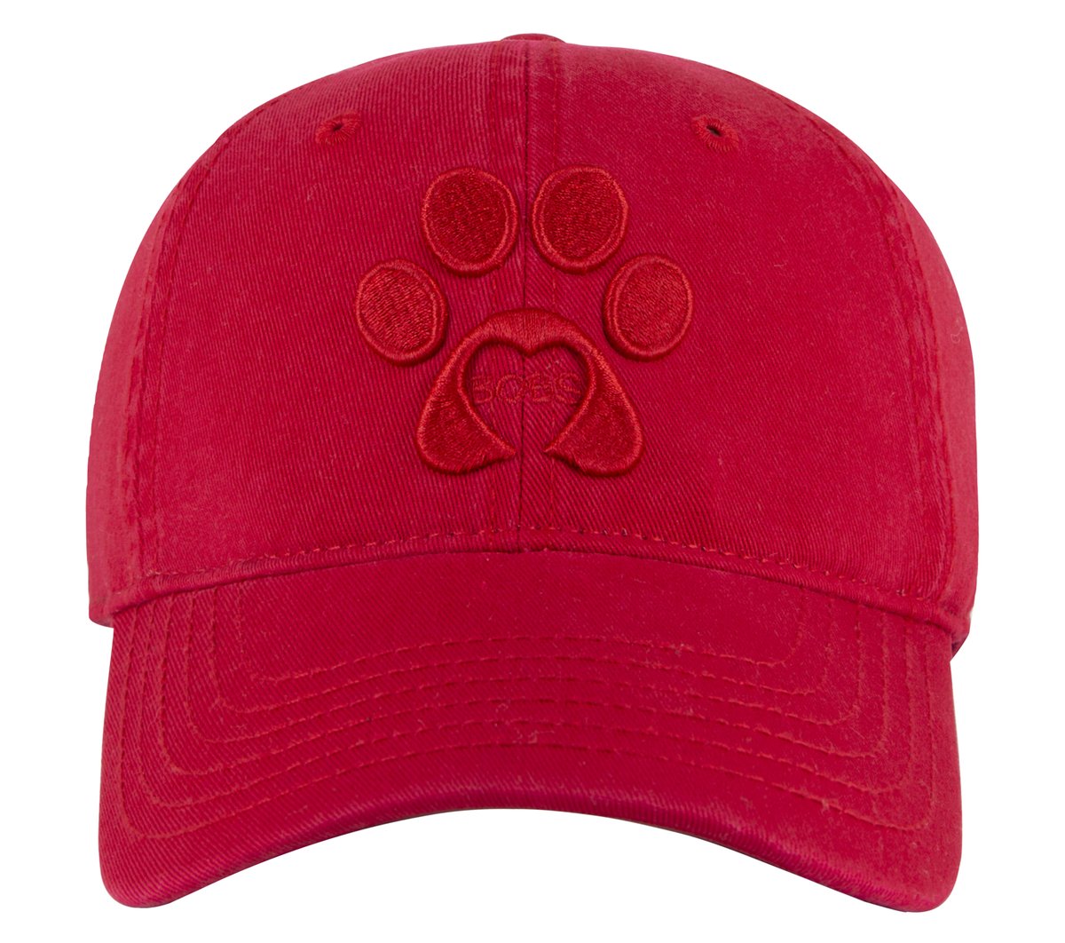 Paw Print Twill Washed Hat Women discount