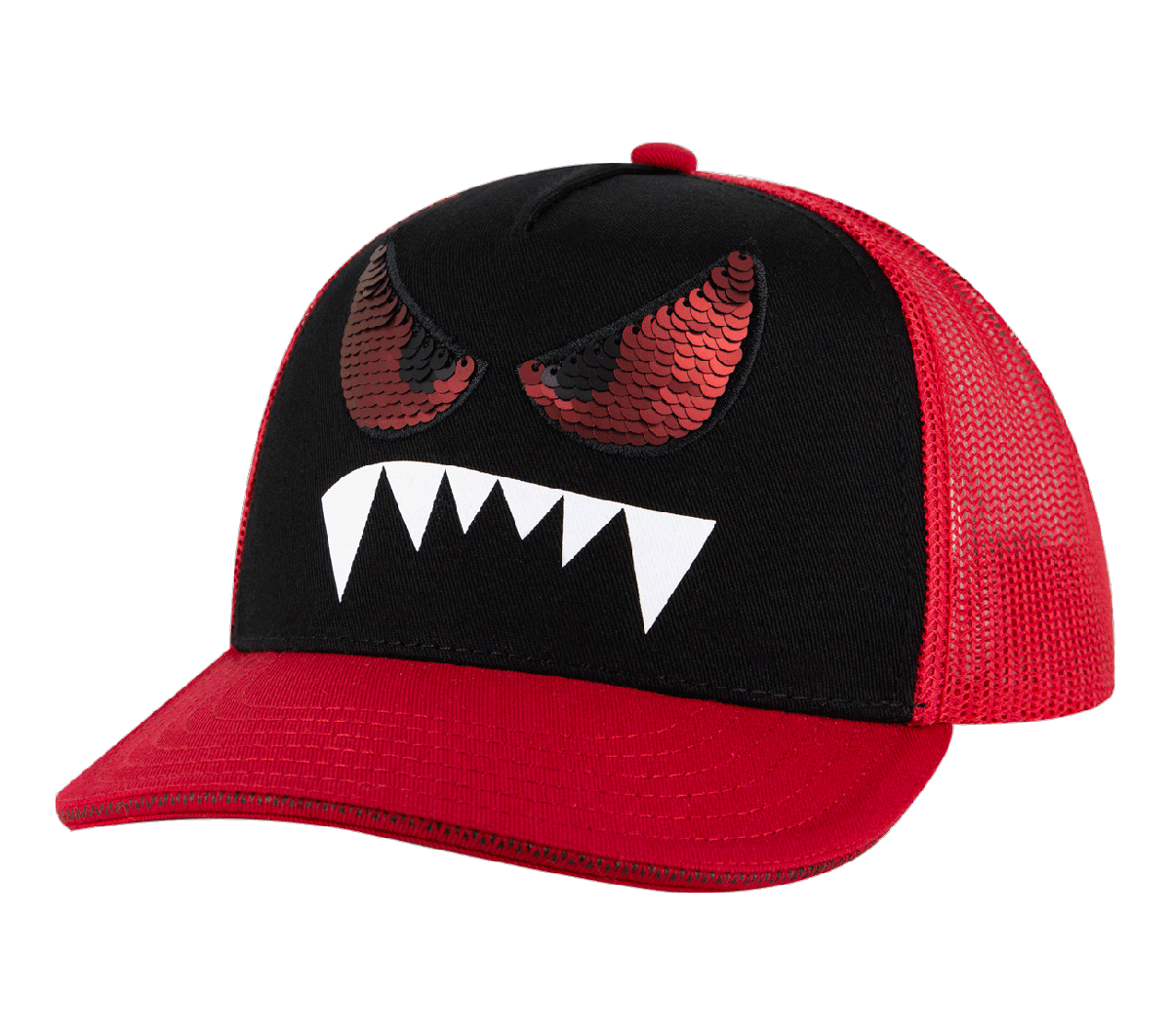 Monster Eyes Trucker Hat Women|Men Skechers outlet