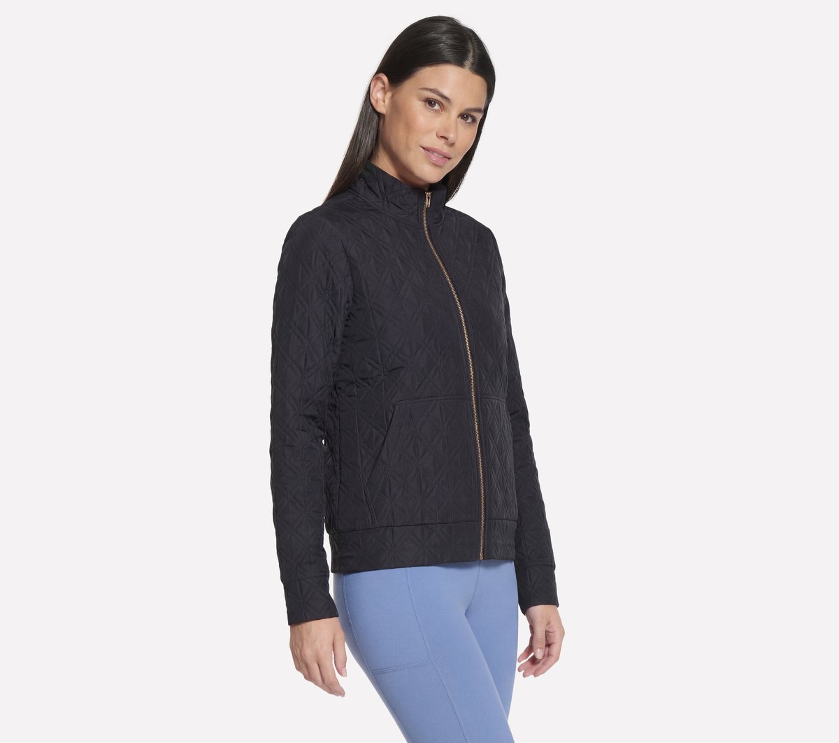GO WALK Everywhere Cozy Fit Diamond Jacket Women discount
