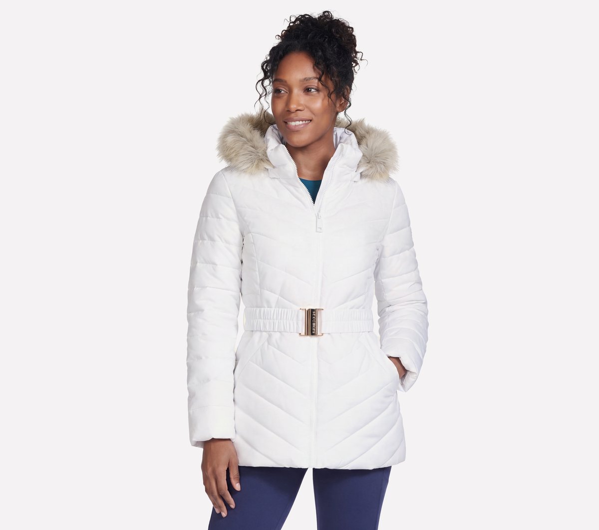 On-The-GO GO SHIELD Cozy Fit Belted Parka Women discount