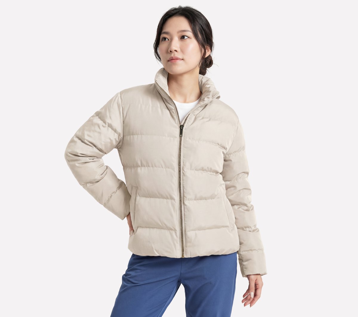 Cozy Fit Allure Down Jacket Women Skechers USA