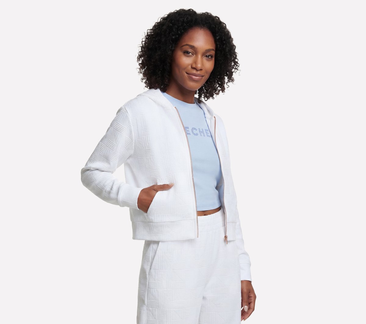 GO WALK Everywhere Diamond Full Zip Jacket Women Skechers outlet