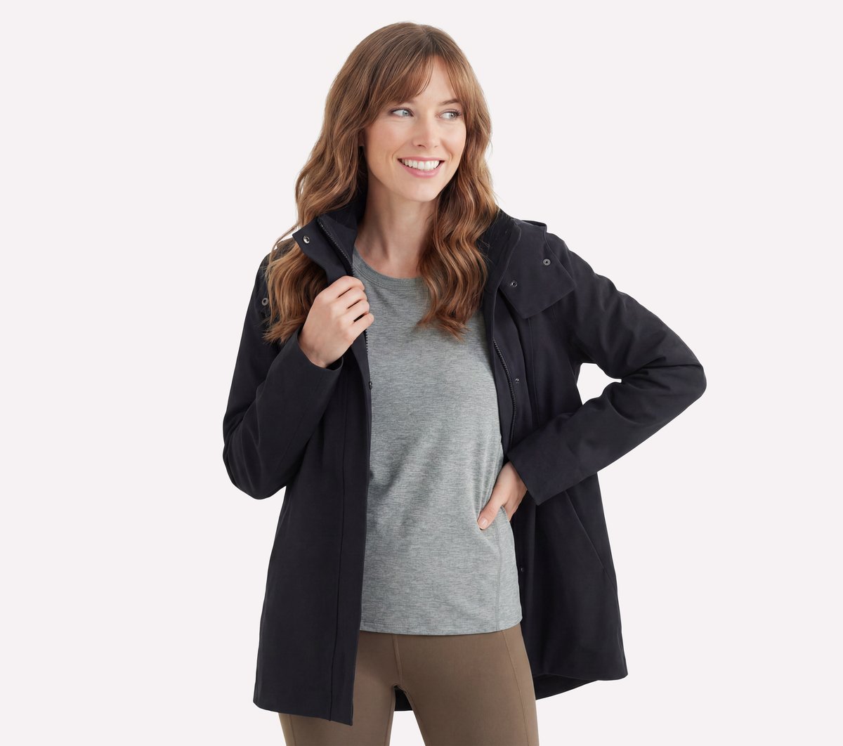 GO WALK Destination Rain Jacket Women Skechers outlet