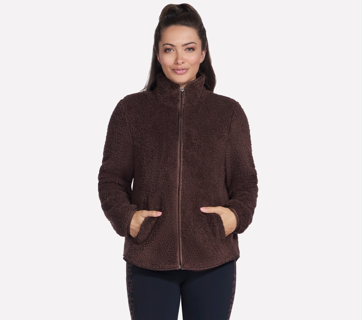 Skech-Sherpa Jacket Women Skechers USA