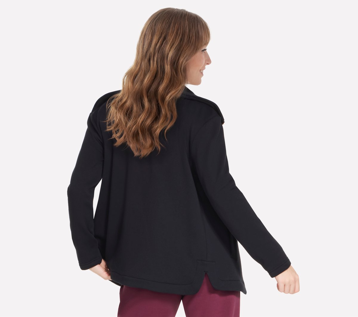 GO SNUGGLE Tunic Full Zip Jacket Women US