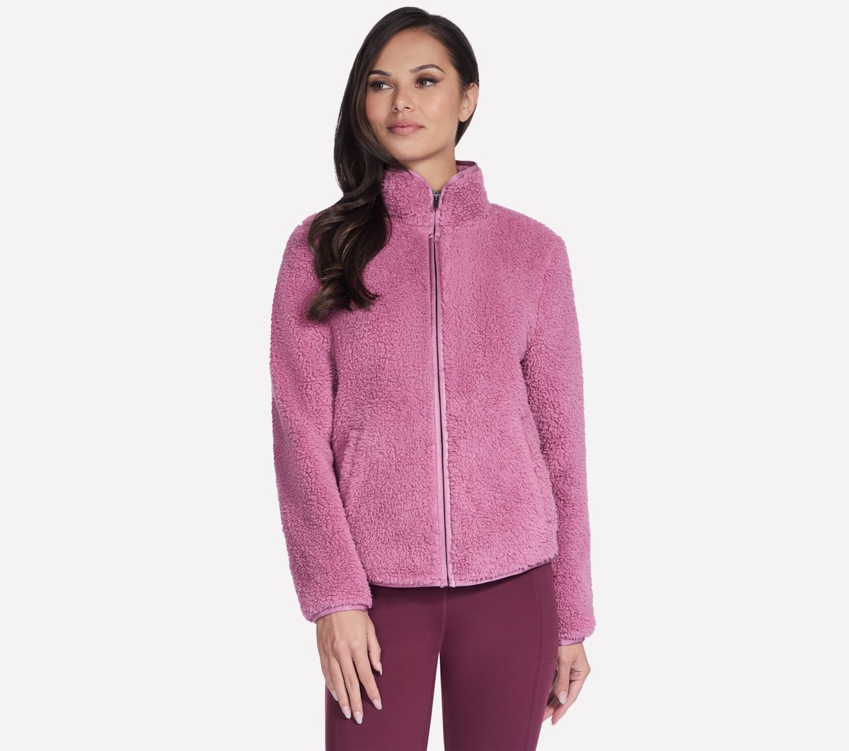 Skech-Sherpa Jacket Women Skechers outlet