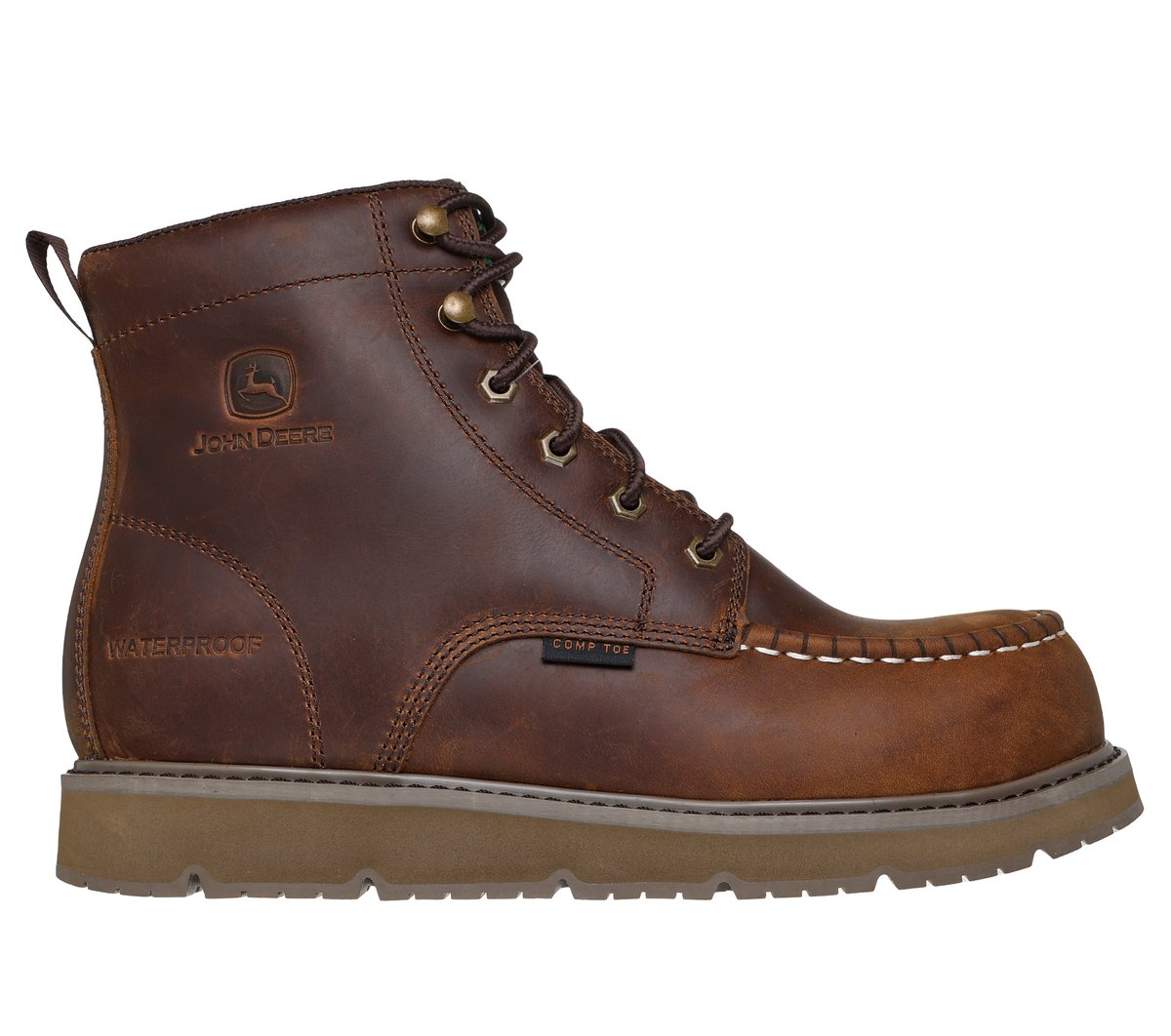 John Deere Waterproof: Flex-Wedge Ranger - Wild Yew Men Skechers near me