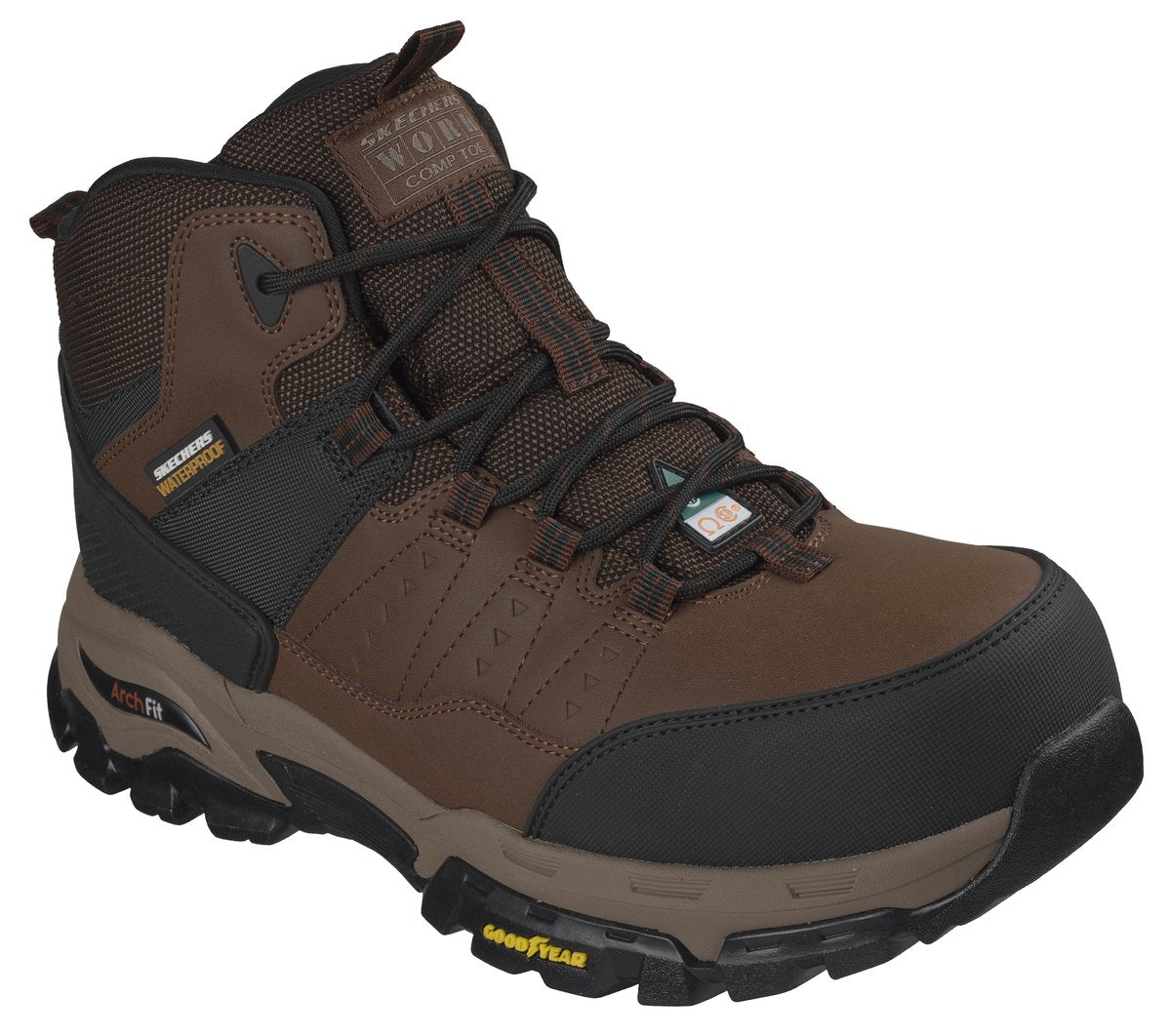 Work Waterproof: Arch Fit Tarver CT Men US