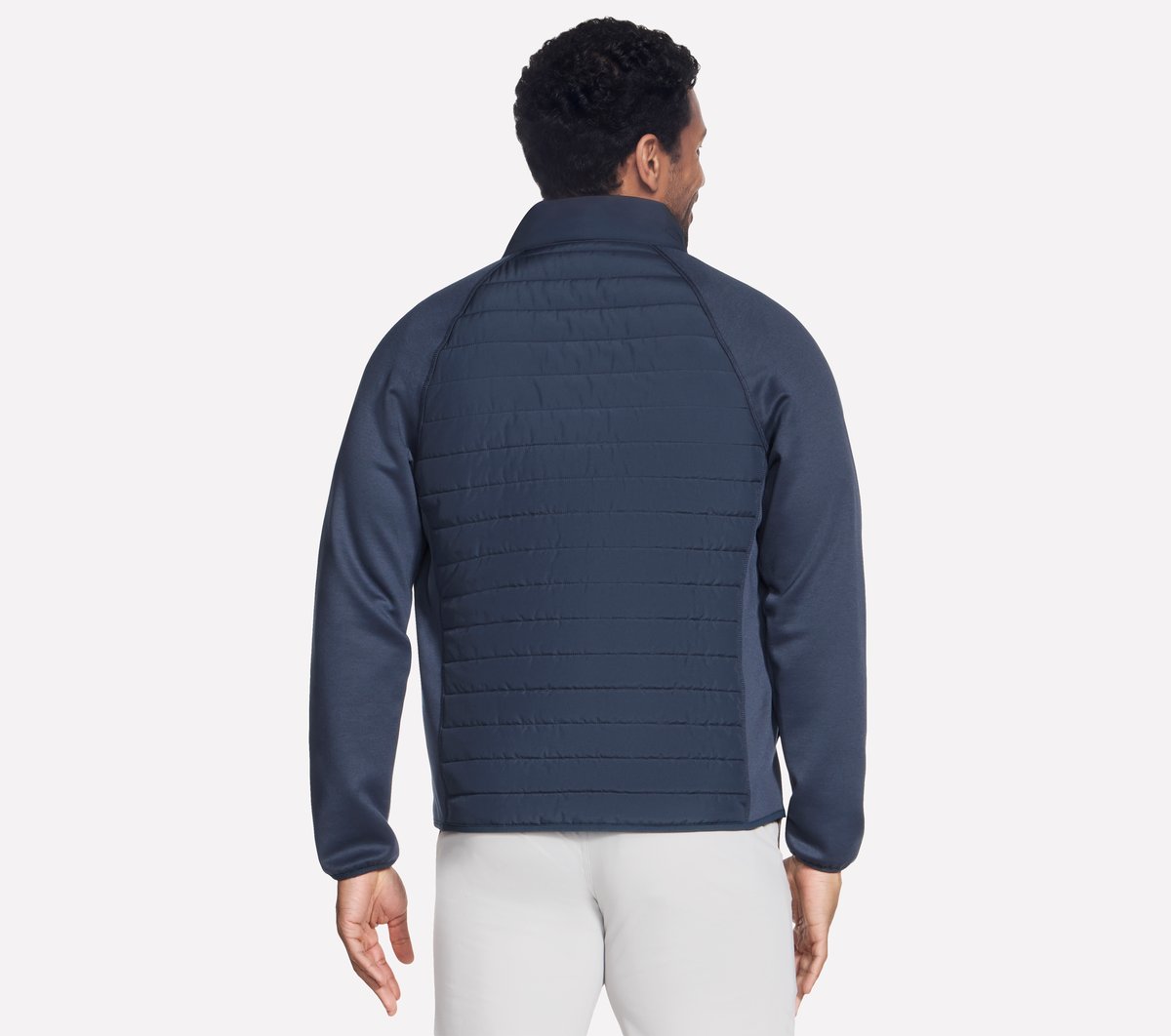 The Hoodless Hoodie Hybrid Jacket Men discount