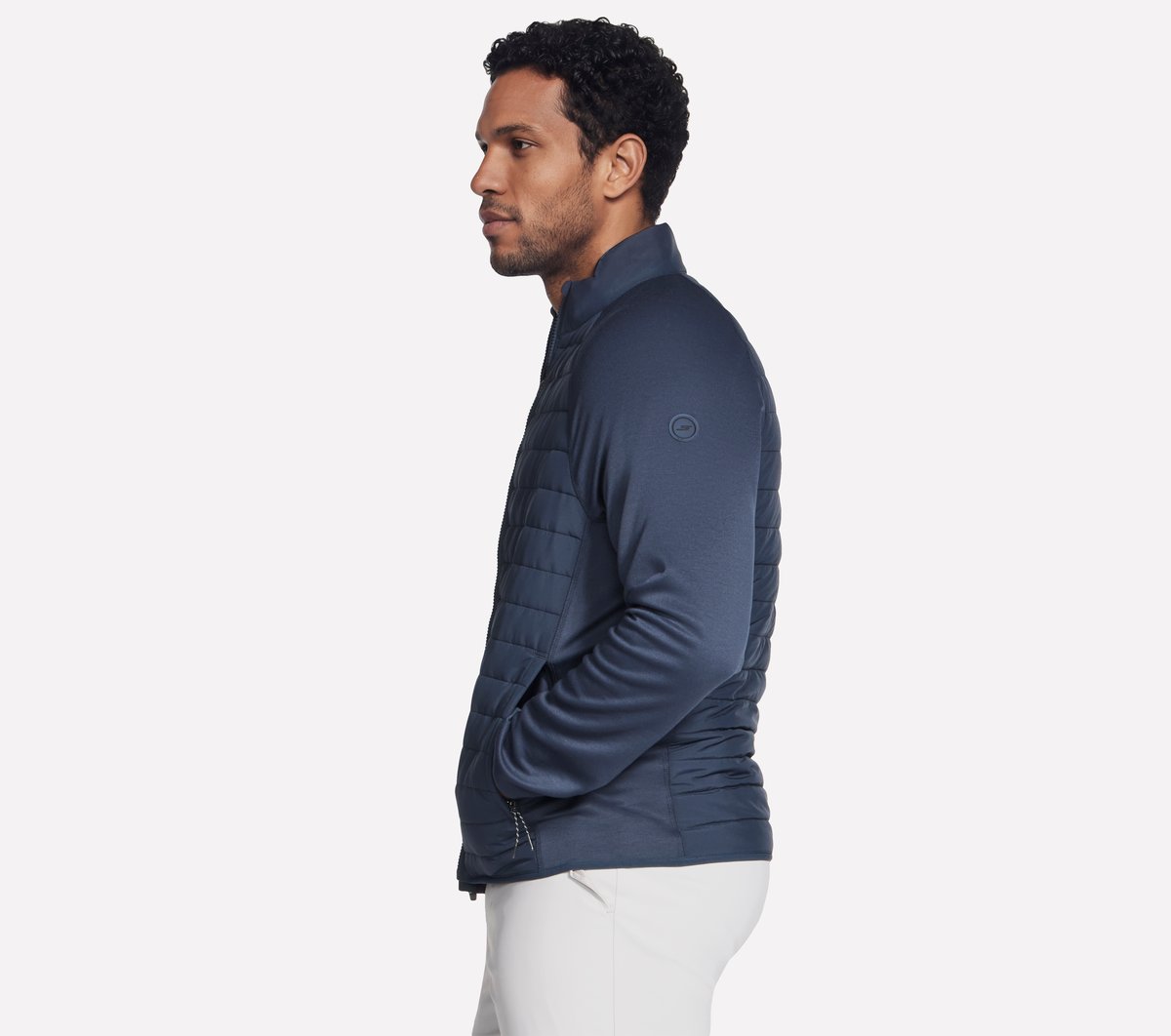 The Hoodless Hoodie Hybrid Jacket Men discount