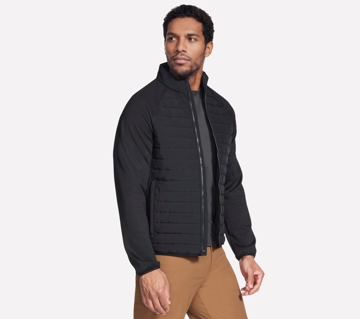 The Hoodless Hoodie Hybrid Jacket Men US