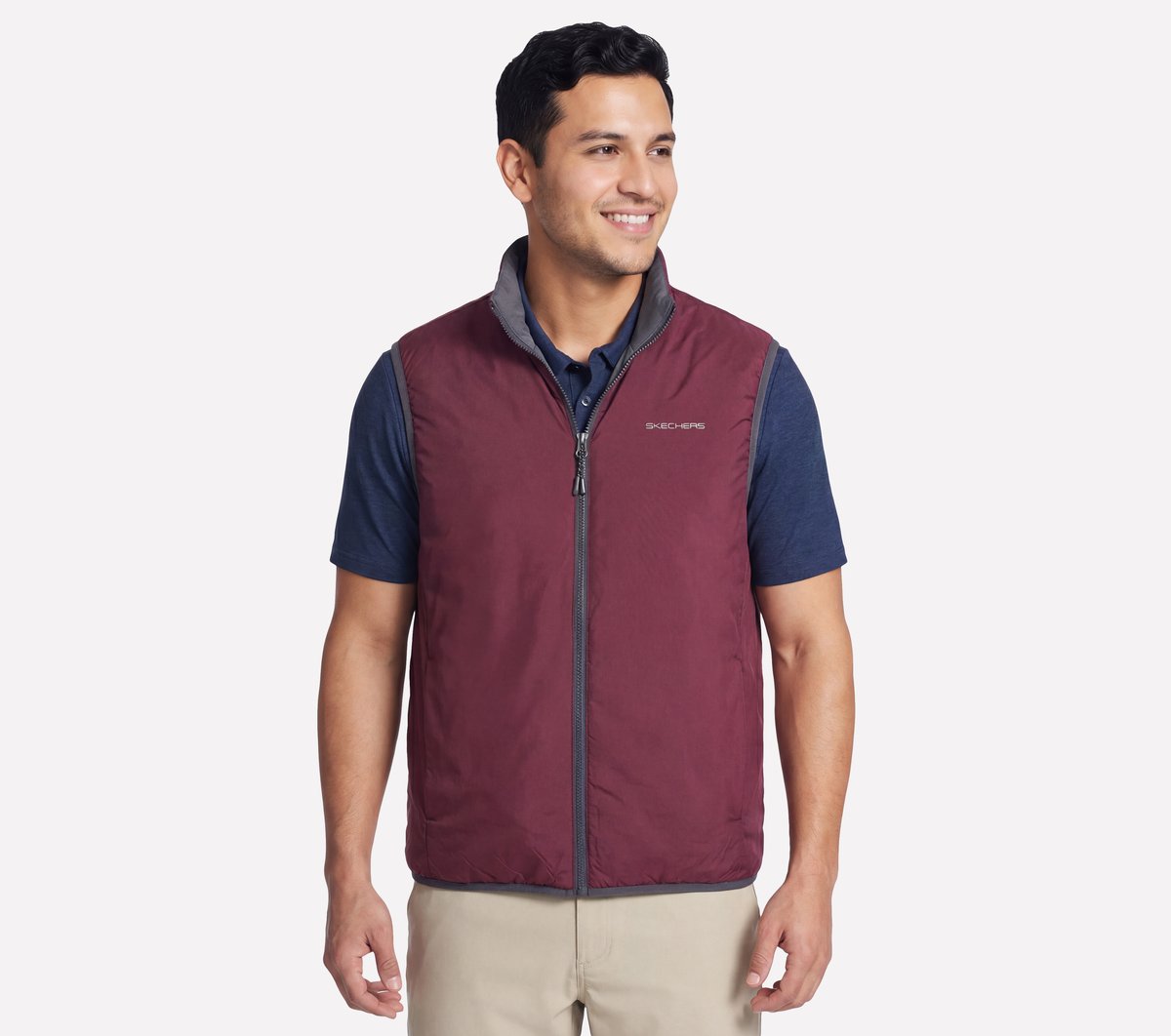 GO SHIELD Cozy Fit Altitude Reversible Vest Men Skechers near me