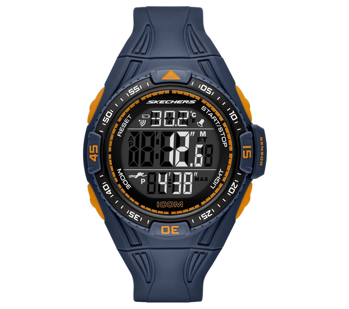 Digital Long Strap Watch Men Skechers USA