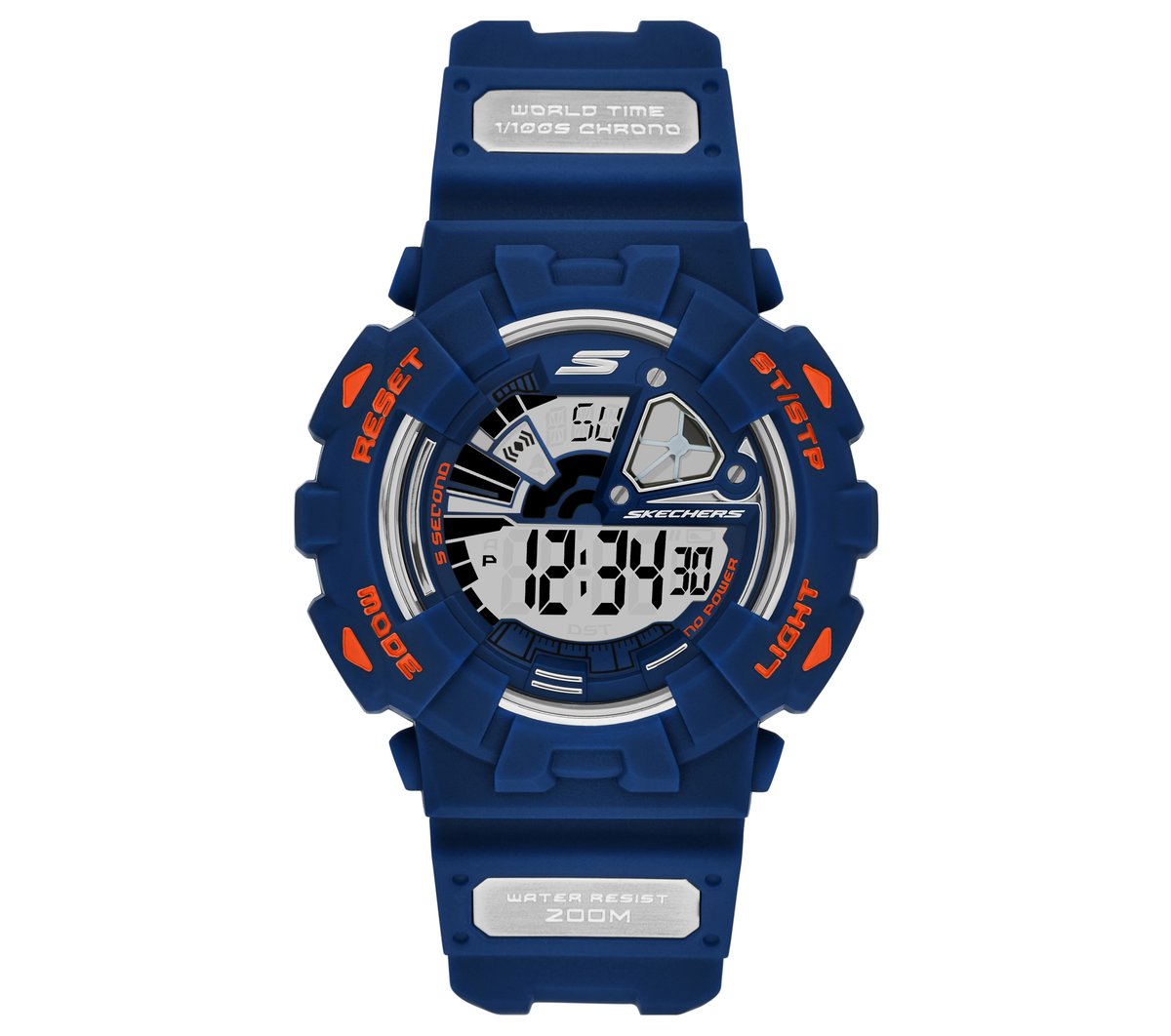 Digital Blue Watch Men US